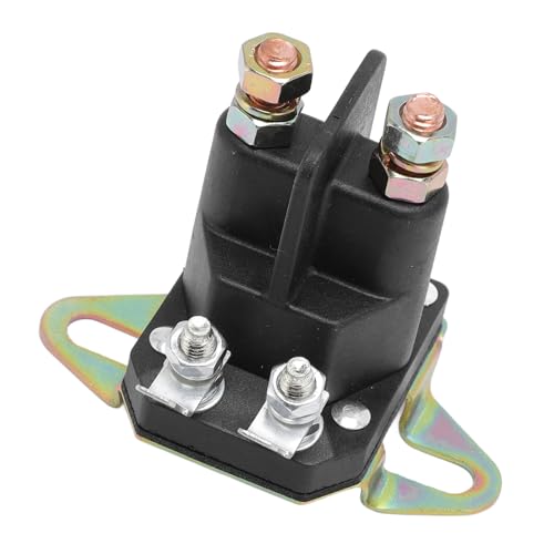 Bonbela 435 103 Startermagnet 4 Pol 12V DC Messingrelais Schalter mit Staubdestellem Wasserbeständig für Rasenmäher AYP -Fall Exmark Grasshopper von Bonbela