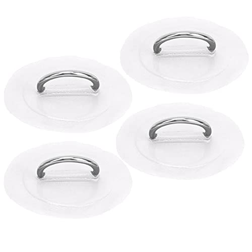 Bonbela 4pcs Aufblasbare Bootskajak Dring Pad Marine Fixed Schnalle mit Elastischer Bungee -Kabel (Weißer Patch) von Bonbela