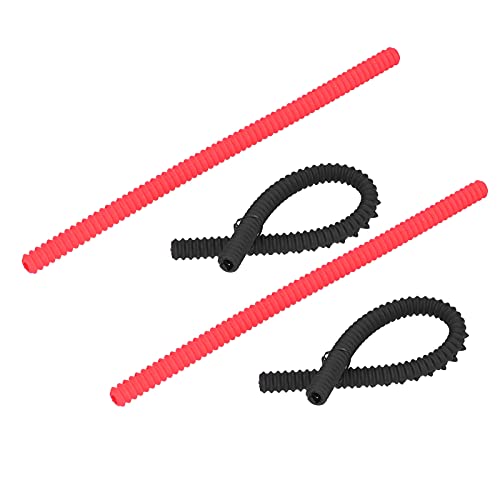 Bonbela 4pcs Ofen Rack Protektor Wärmedämmung Streifen Silikon Anti -Skalding -Abdeckung für die Heimküche mit Schuppiger Länge Spülmaschine Safe Bonbela 4pcs Ofen Rack Protektor Wärmedämmung Streifen Silikon Anti -Skalding -Abdeckung für die Heimküche mit Schuppiger Länge Spülmaschine Safe von Bonbela
