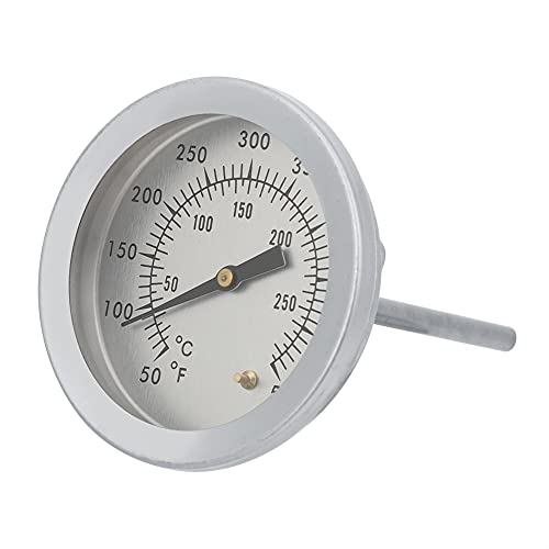 Bonbela 50~550 ℉ Grill Temperaturmesser Grill Thermometer Temperaturmesser Analoges Zifferblatt Doppelwaage von Bonbela