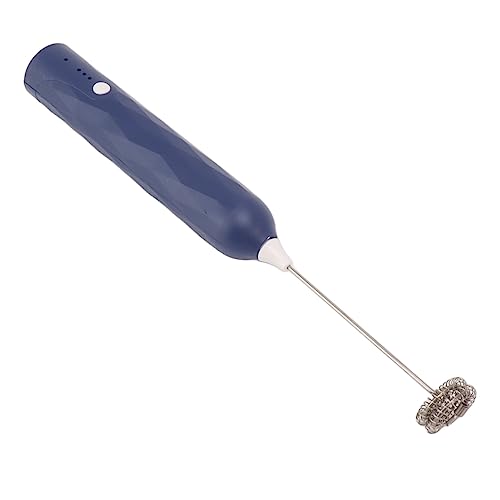 Bonbela Abnehmbarer Agitator Kleiner Haushalt Eierschläger Mini Multifunktional Mixer Handheld Electric Rührer Schaumstoffhersteller Whisk Schnurloser Milchkaffee -Kaffeeschaum (Blau) von Bonbela
