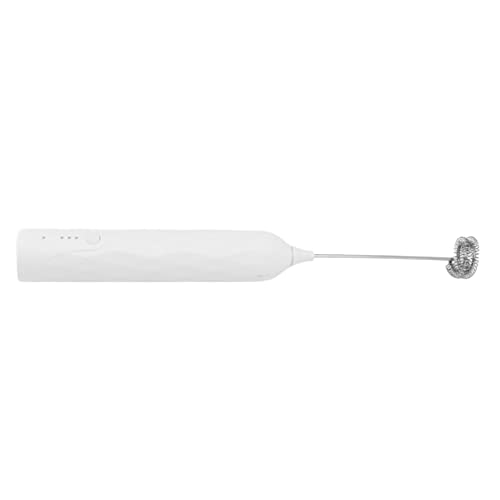 Bonbela Abnehmbarer Agitator Kleiner Haushalt Eierschläger Mini Multifunktional Mixer Handheld Electric Rührer Schaumstoffhersteller Whisk Schnurloser Milchkaffee -Kaffeeschaum (Weiß) von Bonbela