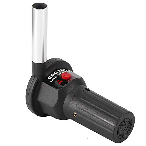Bonbela BBQ Lüfter Grillgebläse Tragbare Handheld BBQ Lüfter Elektrische Luftgebläse für Picknick -Camping -Grill Grill Kochherd Kochherd Tool von Bonbela