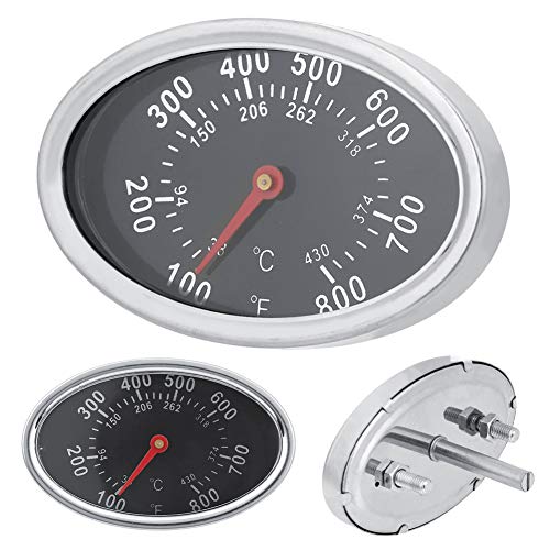 Bonbela BBQ Thermometer Edelstahl BBQ Grill Thermometer Temperaturmesser 430 ℃ von Bonbela