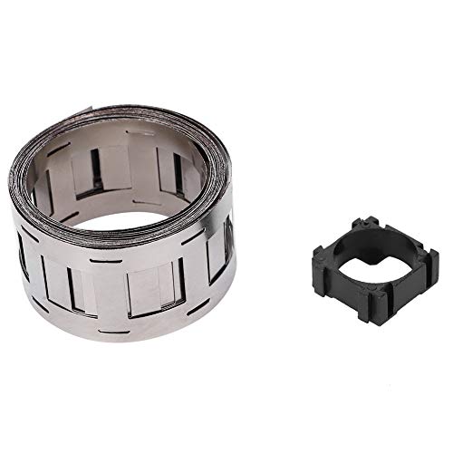 Bonbela Batteriepackhalter 100pcs Lipo -Batterie -Batteriehalter Halter Feste Spleißhalterung mit 6,6 Fuß Nickelverbindungsblatt von Bonbela