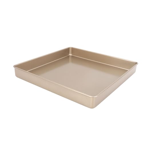 Bonbela Blatt Pfanne Multifunktionales Kohlenstoffstahl Backblech -Tablett Non -Stab Schnelle Heizofenschale für Blätterteig Cupcakes (Stil 2) von Bonbela