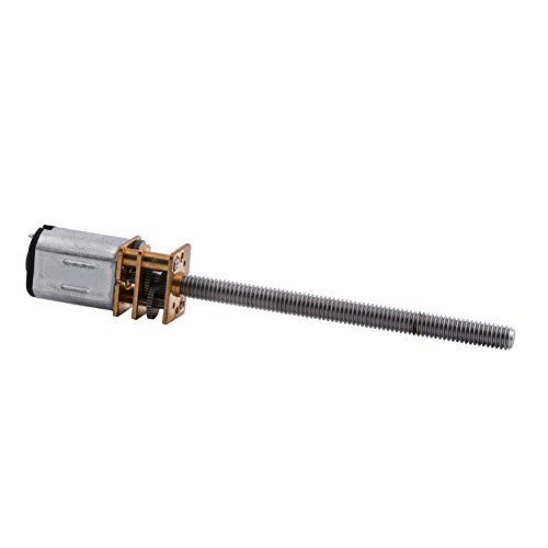 Bonbela DC 12 V 400 U/Min N20 Gewindewellenmotor Mikrogetriebe 16mm Welle M4x55mm Schraubenscheibe mit Getriebekasten Bonbela DC 12 V 400 U/Min N20 Gewindewellenmotor Mikrogetriebe 16mm Welle M4x55mm Schraubenscheibe mit Getriebekasten von Bonbela