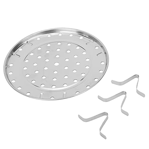 Bonbela Dampfhalter Edelstahl Dampfhalter -Tablett -Regal Kochzubehör (20 cm kleiner Durchmesser) von Bonbela