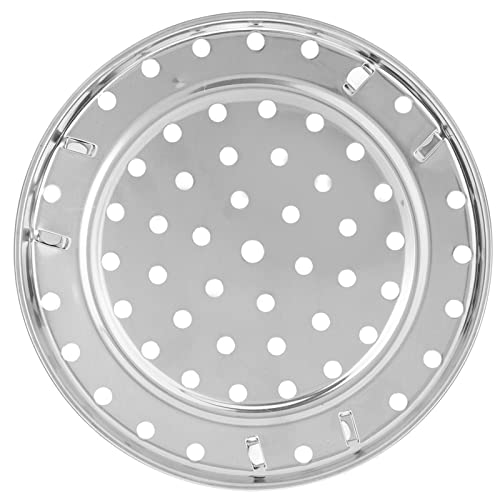 Bonbela Dampfhalter Edelstahl Dampfhalter -Tablett -Regal Kochzubehör (Großer Durchmesser 26 cm) von Bonbela
