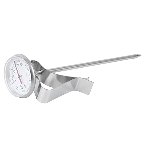 Bonbela Einstellbare Kaffeeschaum -Thermometer -Temperaturmesser mit Clamp/Holder Küchenwerkzeugsshort Typ (Kurz) von Bonbela