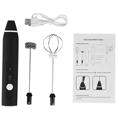 Bonbela Elektrische Milch Frother Automatic Eierschläger USB -Lademischer 3 Geschwindigkeitseinstellungen für Kaffeetränk -Rührwerkzeuge Bonbela Elektrische Milch Frother Automatic Eierschläger USB -Lademischer 3 Geschwindigkeitseinstellungen für Kaffeetränk -Rührwerkzeuge von Bonbela