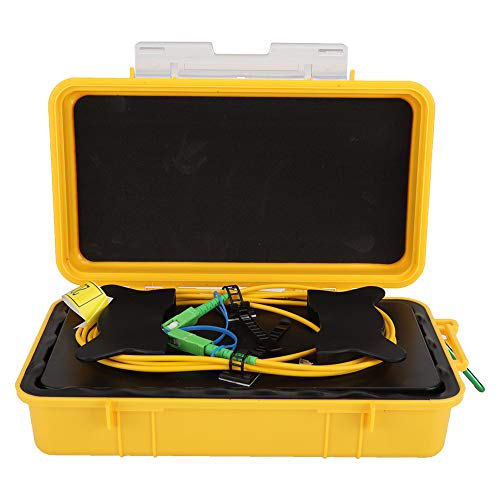Bonbela Fiber Optic OTDR Launch Cable Box Dead Zone Eliminator Fiber Ring SC/APC-SC/APC SM 1 Km OTDR Dead Zone Eliminator von Bonbela