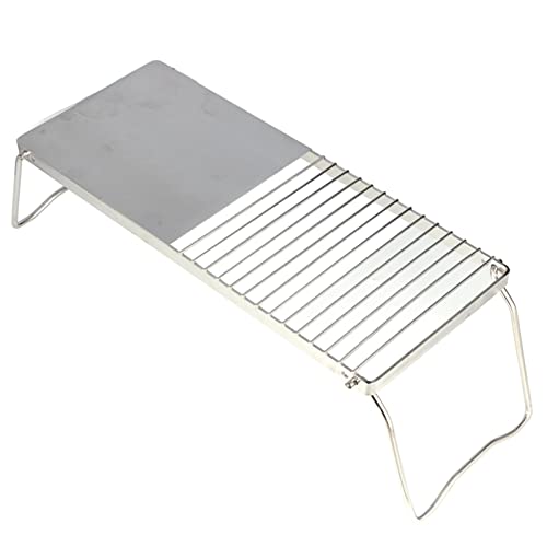 Bonbela Grillständer Klappständer Grilltisch Multifunktionales Klappstahl aus Edelstahl Außenständer für Grillständer Grill Campingreise für Grillen Bonbela Grillständer Klappständer Grilltisch Multifunktionales Klappstahl aus Edelstahl Außenständer für Grillständer Grill Campingreise für Grillen von Bonbela
