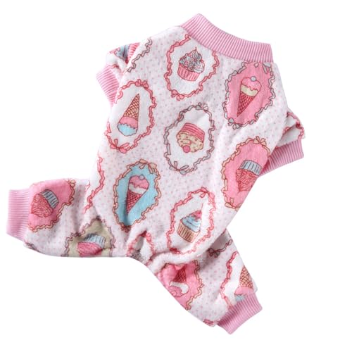 Bonbela Halloween -Themen -Haustierkleidung Kostüm Outfit für Hunde Warme Langarm -Design mit Vierbeinigem Design mit Premium Polyester Stoff Bequeme Innenparty Kleidung Im Freien Im (L) von Bonbela