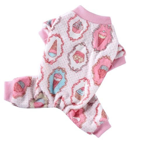 Bonbela Halloween -Themen -Haustierkleidung Kostüm Outfit für Hunde Warme Langarm -Design mit Vierbeinigem Design mit Premium Polyester Stoff Bequeme Innenparty Kleidung Im Freien Im (S) von Bonbela