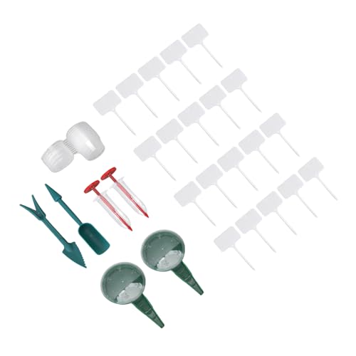 Bonbela Handheld -Aussaatwerkzeug, Premium Leichtes Kunststoff -Kit Ergonomisches Design für Genaue Pflanzen mit 5 Dateien, Ideal Zum Anbau von Gemüse, Blumen, Gräser von Bonbela