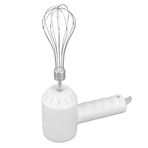 Bonbela Haushaltsgeräte Handmixer Handmixer mit Mixer Wireless Elektrisch USB Wiederaufladbares Handeighaar Milch Frother 2 Rührstöcke für Zuhause (Weiß) von Bonbela