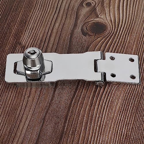 Bonbela Haushaltszink -Legierung Anti -Diebstahl Sicherheitsschrank Schubladen Türschloss HaSP Hardware Ausstattung von Bonbela