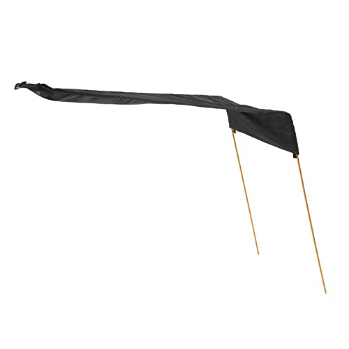 Bonbela Kajak Schatten Baldachin Tragbares Faltbares Boat -Markisen -Set Kajak Kanu Sonnenschutzzubehör (Schwarz) von Bonbela