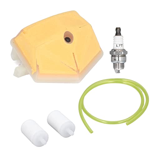 Bonbela Luftbrennstofffilter -Zündkerzenluftfilter -Kraftstofffilter Kraftstoffleitungskit 503 443201 für 51 55 Kettensäge von Bonbela