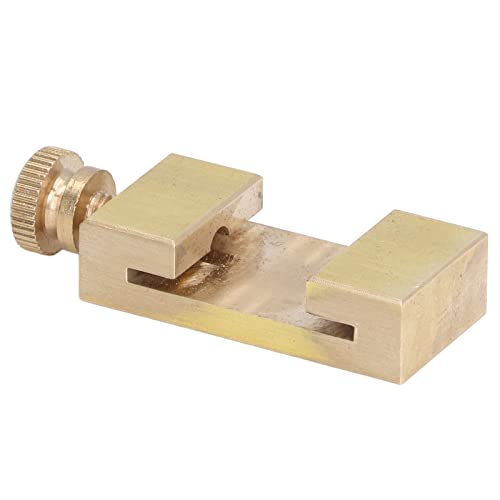 Bonbela Messingschreiber Winkelleitungsschreiber Locator, Stahllineer -Positionierungsgrenze Block Holzbearbeitungswinkel Leitung Sciber Locator von Bonbela