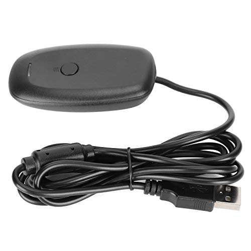 Bonbela PC Receiver Gaming Controller Wireless Adapter für 360 mit CD -Funktion Unterstützt 4 Wireless Controller Headsets USB Plug Play von Bonbela