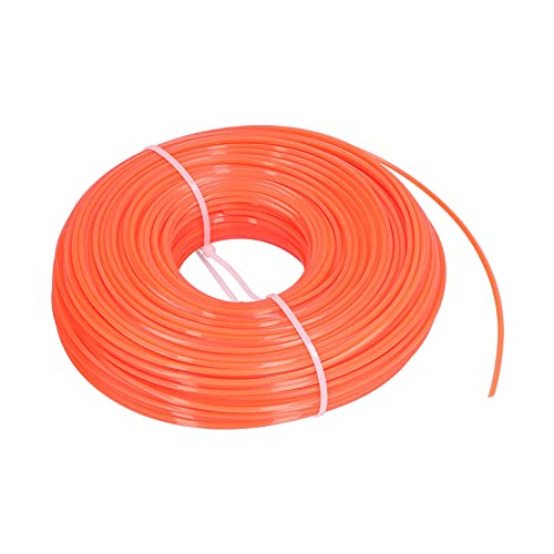 Bonbela Pinselschneiderdraht 100m Trimmerkabel 2,4 Mm Quadratnylonkabel Benzin Binstrush Schneiderkabel Austausch Teil von Bonbela