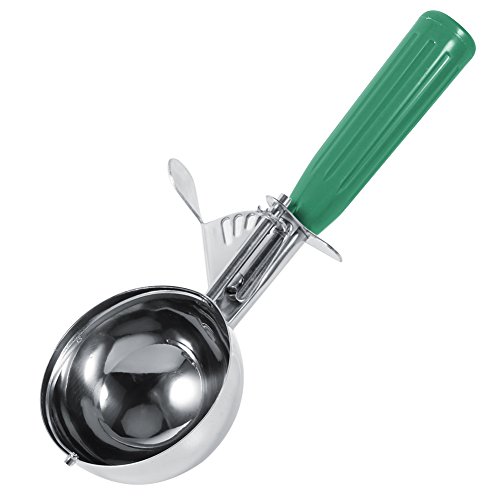 Bonbela Praktischer Edelstahl -Frucht -Eisschaufel Löffel mit Plastikgriff Küchenwerkzeug (6,5 cm) von Bonbela