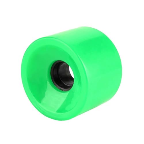 Bonbela Puente 4pcs Set PU Long Board Wheel Vor Hochwertiger PU -Skateboardräder Langes Brettrad 70 * 51 Mm (Grün) von Bonbela