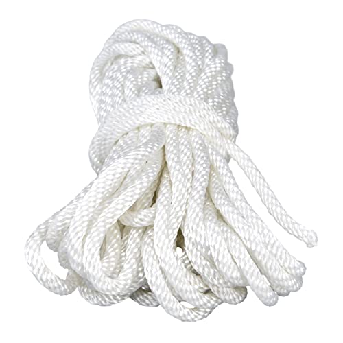 Bonbela Pull Rückstoßstarterseil Zugstarterkabel Rückstoßstarter Seil 10 M 32,8 Fuß Long Nylon für Kettensägen Rasenmäher Trimmers Motorteile (4,0 mm) von Bonbela