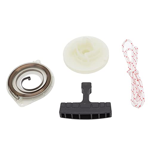 Bonbela Pull Start Pulley Grip Seilstarter Riemenscheibe Ersatz Pull Start Pulley Feder Grip Seil Kit für 445e 450 455 460 von Bonbela