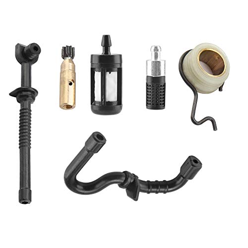 Bonbela Pumpengetriebe Wurmgetriebe Kraftstoffschlauchfilter -Kit 10 * 4 * 2 für MS180 MS170 018 017 Kettensägenölpumpe Bonbela Pumpengetriebe Wurmgetriebe Kraftstoffschlauchfilter -Kit 10 * 4 * 2 für MS180 MS170 018 017 Kettensägenölpumpe von Bonbela