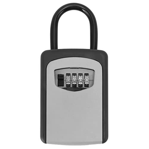 Bonbela Schlüsselverriegelungsbox mit Großer Kapazität mit Wandmontierter, Angenommener 4 -stelliges Schlüsselspeichersicherheitsschaltkasten für Hausschlüssel von Bonbela