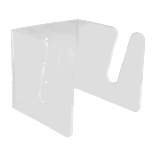 Bonbela Skateboard -Wandbaugruppe Acrylbildschirm Lagerhalterhalter Innenhome Dekoration (Klar) von Bonbela