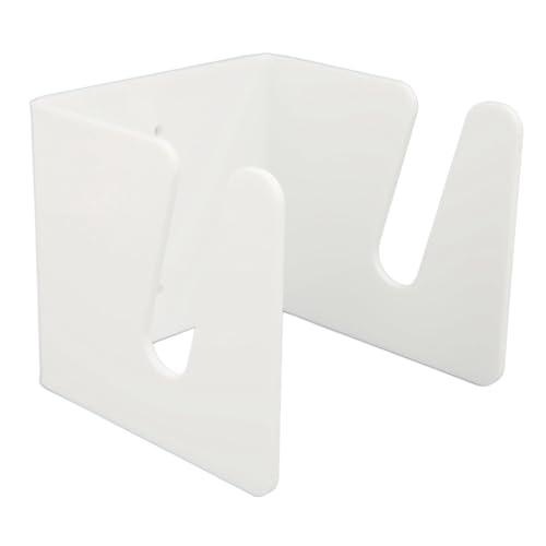 Bonbela Skateboard -Wandbaugruppe Acrylbildschirm Lagerhalterhalter Innenhome Dekoration (Weiß) von Bonbela