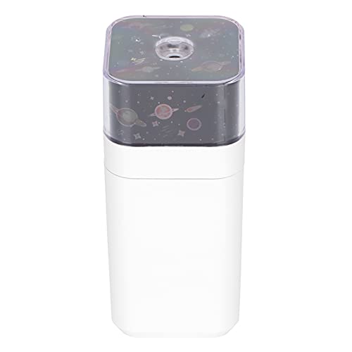 Bonbela Starlight -Luftbefeuchter mit LED -Projektion 300 Ml -Luftbefeuchter & Nachtlicht mit 3 Themenrutschen Starlight Weihnachten Aerospace für Kinderzimmer Schlafzimmer Bürogeschenke (Weiß) von Bonbela