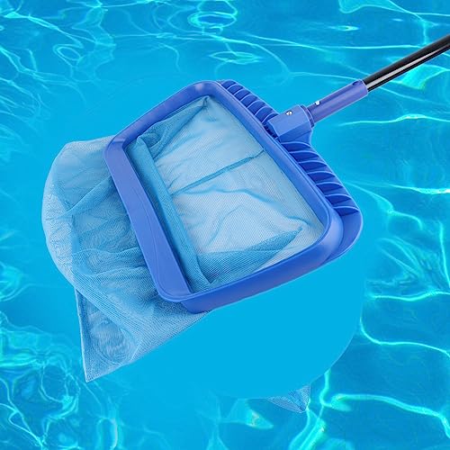 Bonbela Swimmingpool -Vorräte, Poolblattnetz, Leichtes Kunststoffrahmenwerkzeug für Kunststoffrahmen mit Feinem Netz für Kleine Schmutz und Poolschuhe, Geeignet für Tiefes Wasser und Bonbela Swimmingpool -Vorräte, Poolblattnetz, Leichtes Kunststoffrahmenwerkzeug für Kunststoffrahmen mit Feinem Netz für Kleine Schmutz und Poolschuhe, Geeignet für Tiefes Wasser und von Bonbela