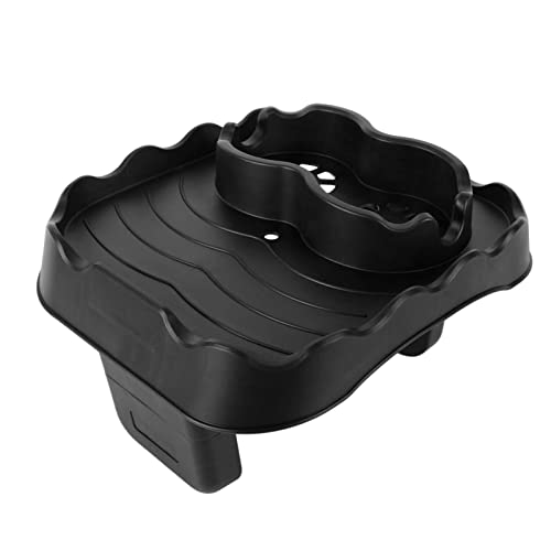 Bonbela -Tischschale mit Abflusslöchern Anti -Schlupf Merkmals für Schwimmbecken Spa Badewanne (Grau) von Bonbela