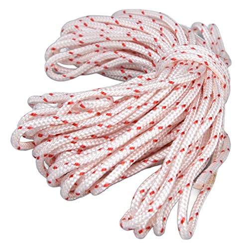 Bonbela Trimmer Starterseil 10m Nylon Starter Seil Rasenmäher Kettensäge Trimmer Starter Seil Ziehen Kabel Ersatz für (4,0 mm) von Bonbela