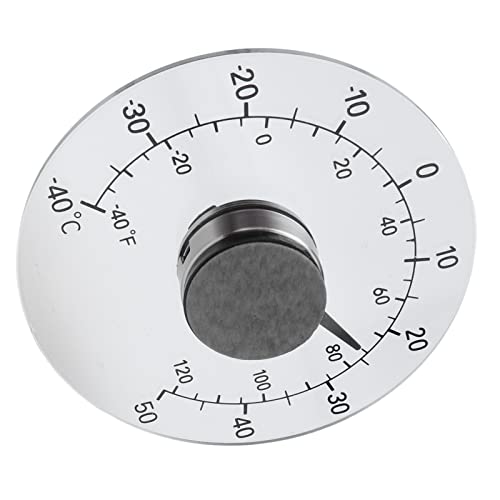 Bonbela Türthermometer Im Freien Thermometer Adhäsiv Transparent Wasserdichtes Türfenstertemperaturmesser für Bauernhäuser Bonbela Türthermometer Im Freien Thermometer Adhäsiv Transparent Wasserdichtes Türfenstertemperaturmesser für Bauernhäuser von Bonbela