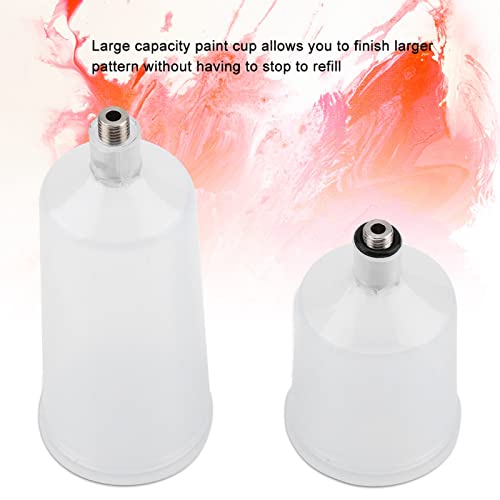 Bonbela V2PCS / Set Plastiksprühfarbe Pistole Airbrush Cup Pot Fastmover -Gewinde Conaso Pistola Pintura 2pcs / Set Plastikspray -Lackpistole Airbrush Cup Pot Fastmover Gewindeanschluss Teil Bonbela V2PCS / Set Plastiksprühfarbe Pistole Airbrush Cup Pot Fastmover -Gewinde Conaso Pistola Pintura 2pcs / Set Plastikspray -Lackpistole Airbrush Cup Pot Fastmover Gewindeanschluss Teil von Bonbela