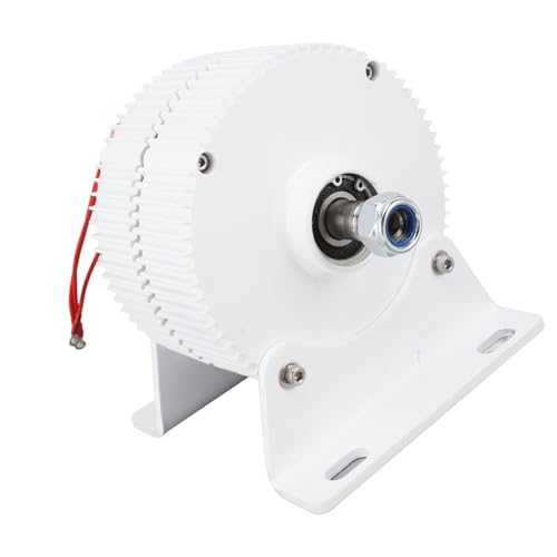 Bonbela Windgenerator Permanentem Magnet Generator 48V 3 -Phasen -Wechselstromwind Synchrongenerator 2 Achsen Gezackt Basis (300W) von Bonbela