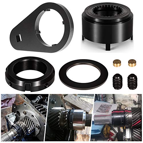 5. Gang Kontermutter Halterungssatz & 1/2 Zoll Antrieb Hauptwelle 5. Gang Mutter Schraubenschlüssel geeignet für Dodge Cummins NV4500 Getriebe (8er-Pack) von Bonbo