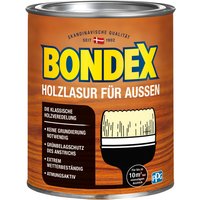 BONDEX Holzlasur, für außen, 0,75 l, Kastanie - braun von Bondex