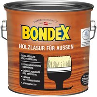 BONDEX Holzlasur, für außen, 2,5 l, Kastanie - braun von Bondex