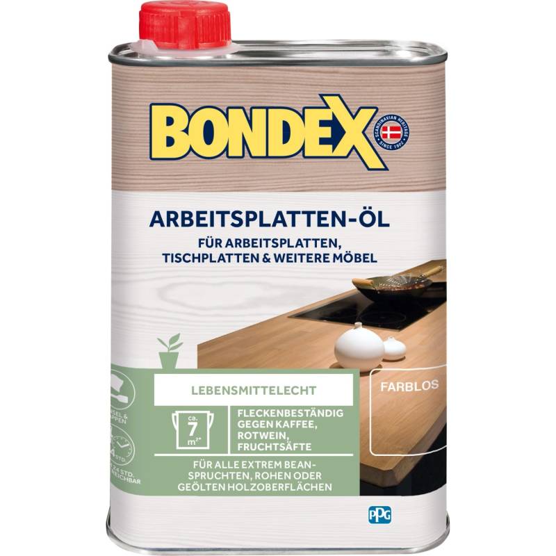 Bondex Arbeitsplatten-Öl Transparent 250 ml von Bondex