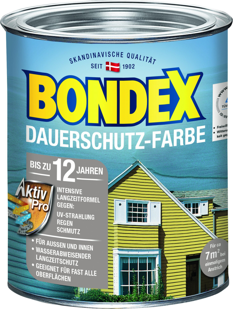 Bondex Dauerschutz-Holzfarbe 750 ml lagunenblau von Bondex