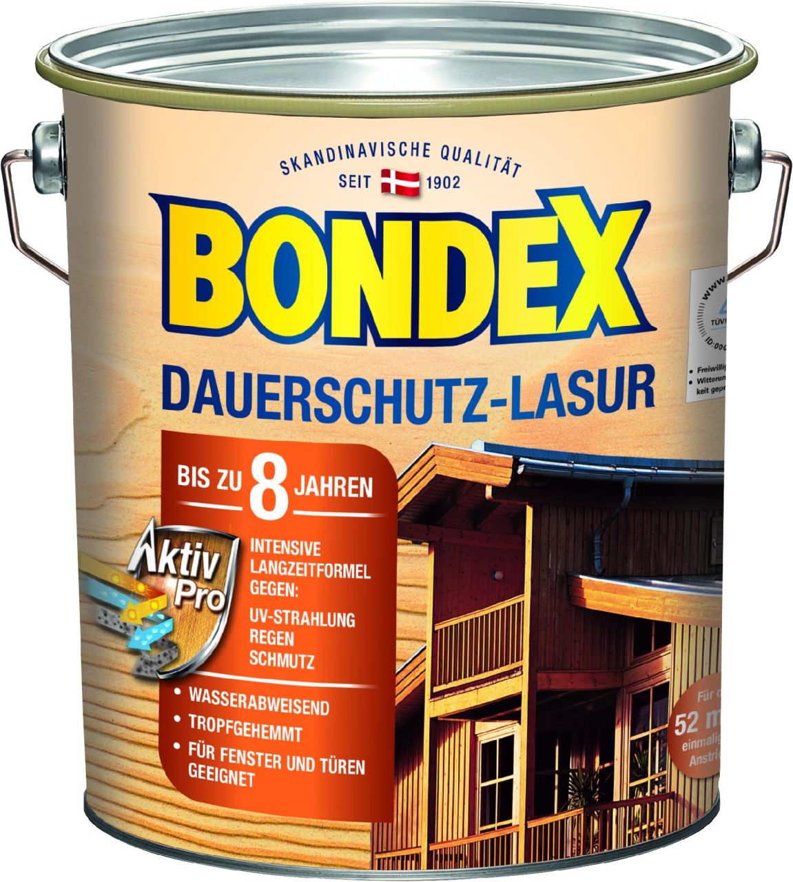 Bondex Dauerschutz Lasur 4 L eiche hell von Bondex