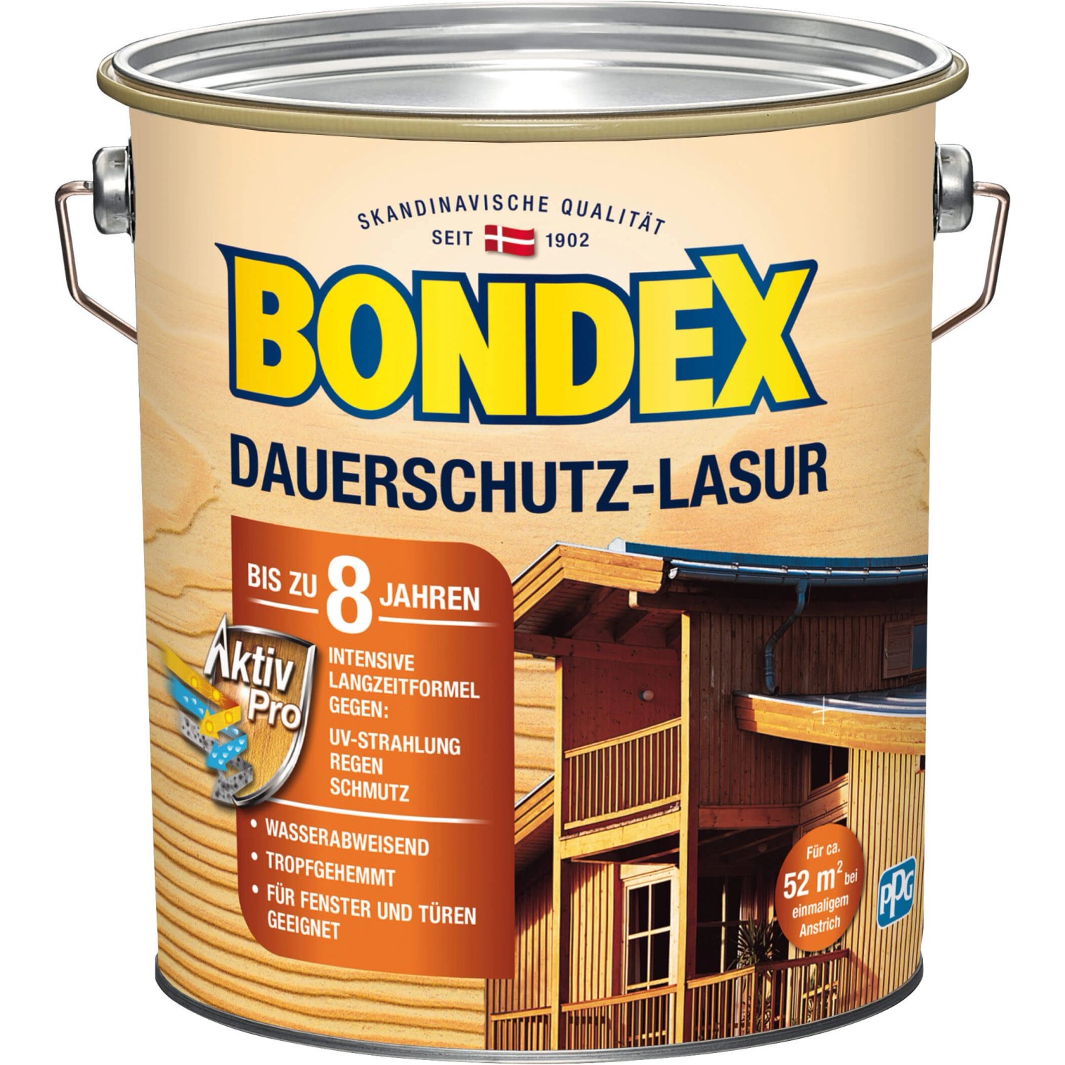 Bondex Dauerschutz-Lasur Kiefer 4 l von Bondex