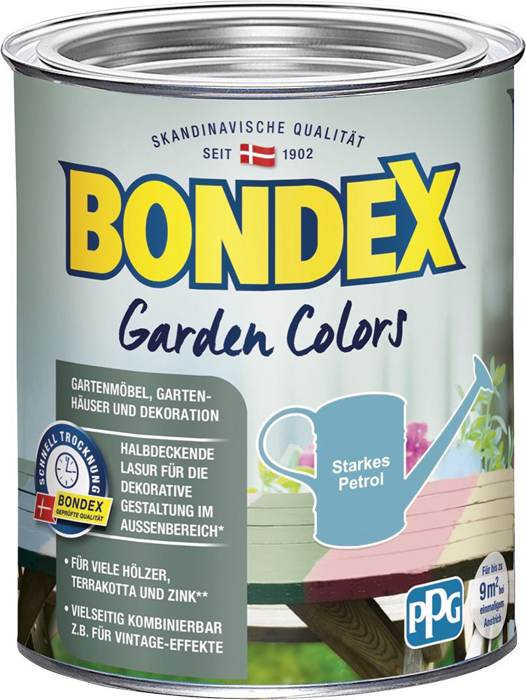 Bondex Garden Colors 750 ml starkes petrol von Bondex